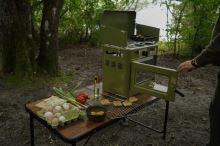 Boatman Plynová Outdoorová Rúra a Dvojplatničkový Varič 2v1 (2)
