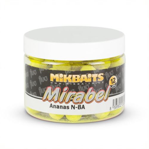 Mikbaits Mirabel Fluo boilie 150 ml 12 mm