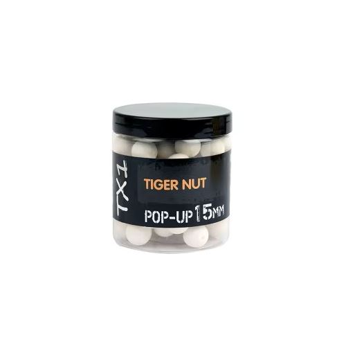 Shimano Plávajúce Boilie TX1 Pop Up Tiger Nut 80 g 15 mm Fluoro White