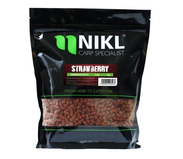 Nikl pelety strawberry 1 kg - 3 mm