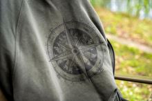 Avid Carp Mikina Bearing Zip Hoodie Green (10)