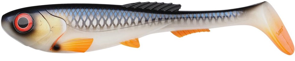 Abu garcia gumová nástraha beast paddletail roach 17 cm 49 g 6 ks