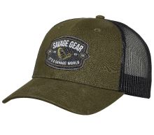 Savage Gear Šiltovka Badge Trucker Cap Green Savage Gear Šiltovka Badge Trucker Cap Green