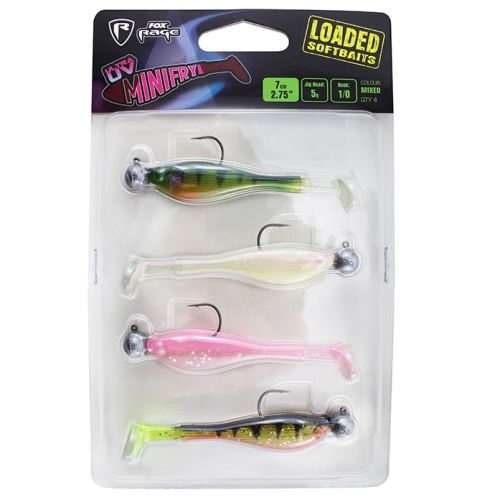 Fox Rage Gumová Nástraha UV Mini Fry Loaded 7 cm 5 g