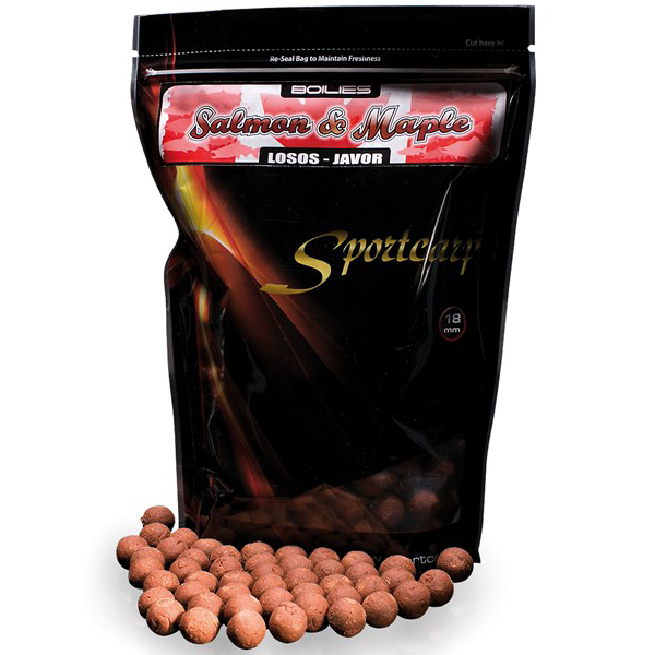 Sportcarp boilies salmon & maple-1 kg 18 mm