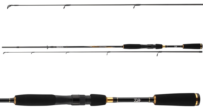 Daiwa prút crossfire ul spin 1,5 m 2-7 g