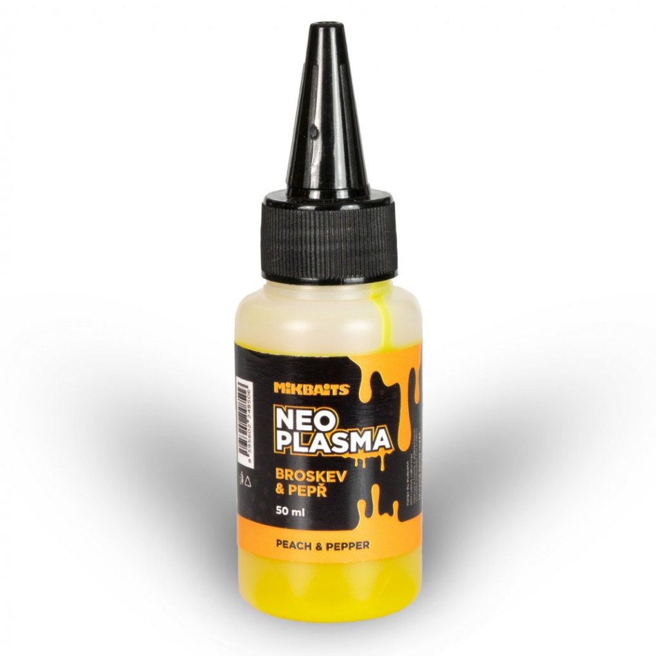 Mikbaits neo plasma 30 ml - broskyňa & čierne korenie