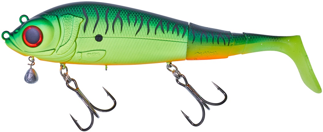 Gunki nástraha grouper s fire tiger - 14 cm 34,2 g