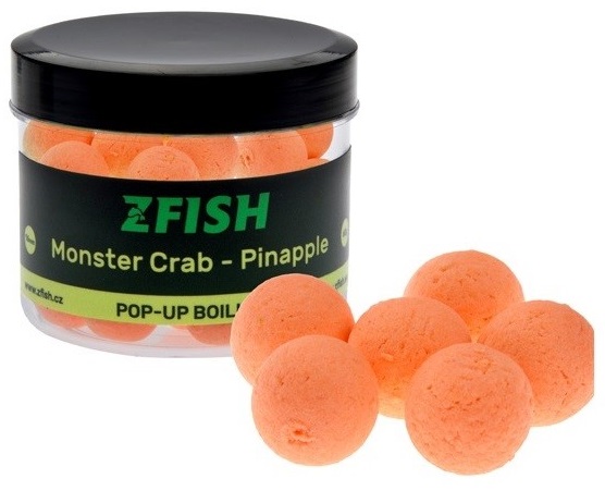 Zfish plávajúce boilies pop-up 60 g 16 mm - monster krab ananás