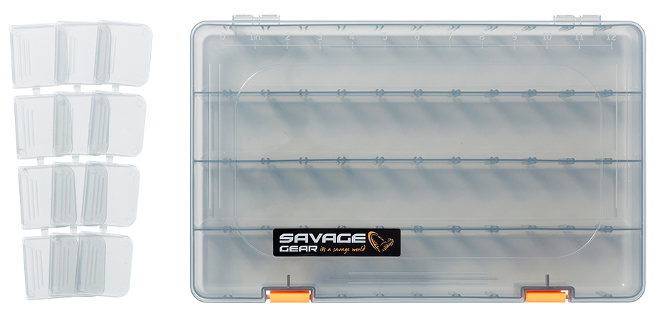 Savage gear krabička lurebox 6b deep smoke