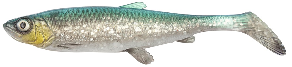 E-shop Savage gear gumová nástaha 3d herring shad v2 green silver - 15 cm 23 g 2 ks