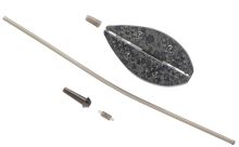 Mivardi Sada Rýchlovýmenných Method Krmítok QMR Grip XL Long 50 g + 60 g + Formička (6)