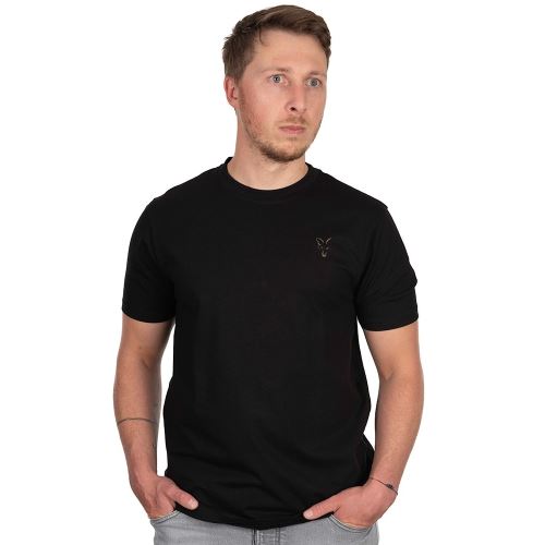 Fox Tričko Black Fox Head Logo T Shirt