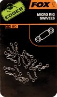 Fox Obratlík Edges Micro Ring Swivels 20 ks