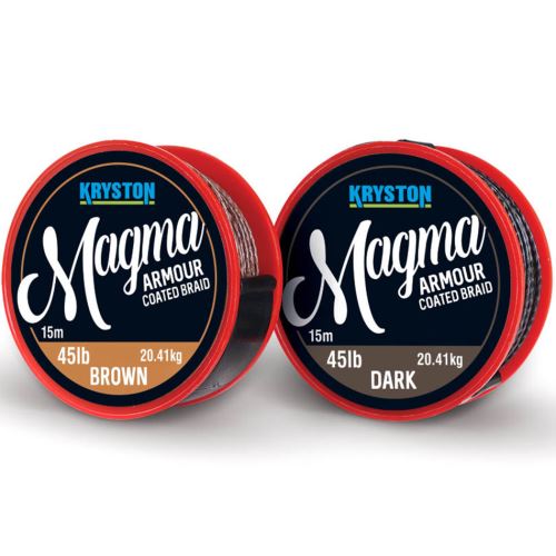 Kryston Náväzcová Šnúrka Magma Brown 15 m - Nosnosť 45 lb