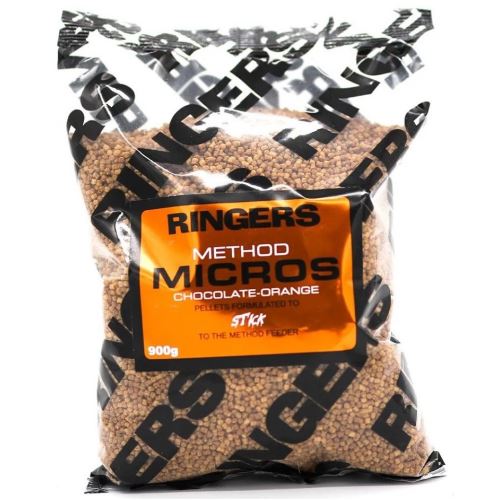 Ringers Pelety Method Micro Chocolate Orange 2 mm 900 g