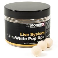 CC Moore Plávajúce Boilie Live System Biele Pop Up Extra Plávajúce