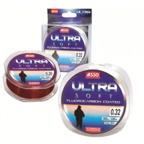 Asso Vlasec Ultra Soft Hnedá / Medená 300 m