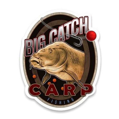 4ANGLERSDESIGN Samolepka 11 Big Catch Carp Fishing