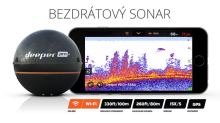Deeper Pro + Fishfinder nahadzovací sonar WiFi s GPS Zimná edícia (2)