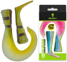 Gunki Náhradné chvostíky Grouper S Wild Perch 18 cm