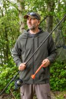 Avid Carp Mikina Bearing Zip Hoodie Green (9)