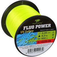 Giants Fishing Vlasec Fluo Power UV-Yellow 600 m
