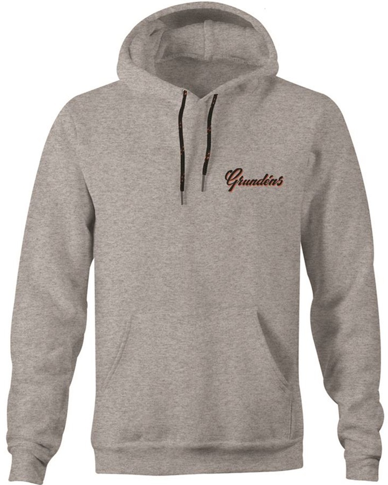 E-shop Grundéns mikina displacement dwr hoodie athletic heather - xxl