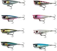 Savage Gear Wobler 3D Minnow Popper Mirror Ayu - 4,3 cm 2,6 g (2)