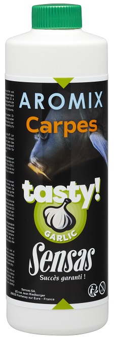 Sensas posilovač aromix carp tasty 500 ml - garlic