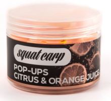 Squat Carp Plávajúce Boilies Pop-Up Citrus & Orange Juice 60 g (2)