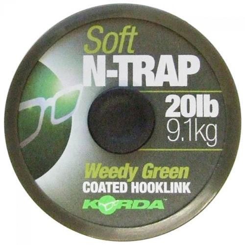 Korda Náväzcová Šnúrka N-Trap Soft Green 20 m