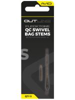 Avid Carp Montáž Outline FleckTone QC Swivel Bag Stems - Short