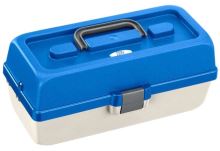 Plastica Panaro Rybársky Kufrík 118/2-poschodový Bielo-modrý