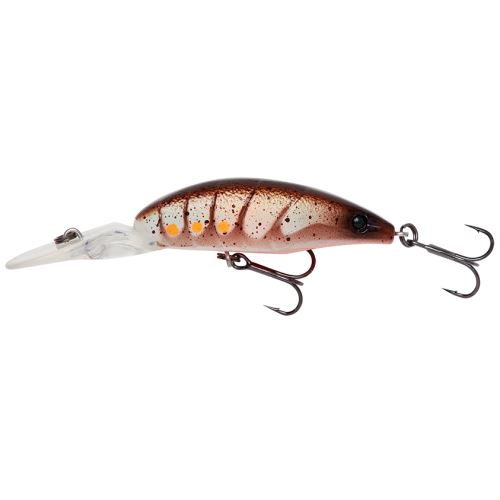 Savage Gear Wobler 3D Shrimp Twitch DR Suspending Brown Shrimp 5,2 cm 6,4 g