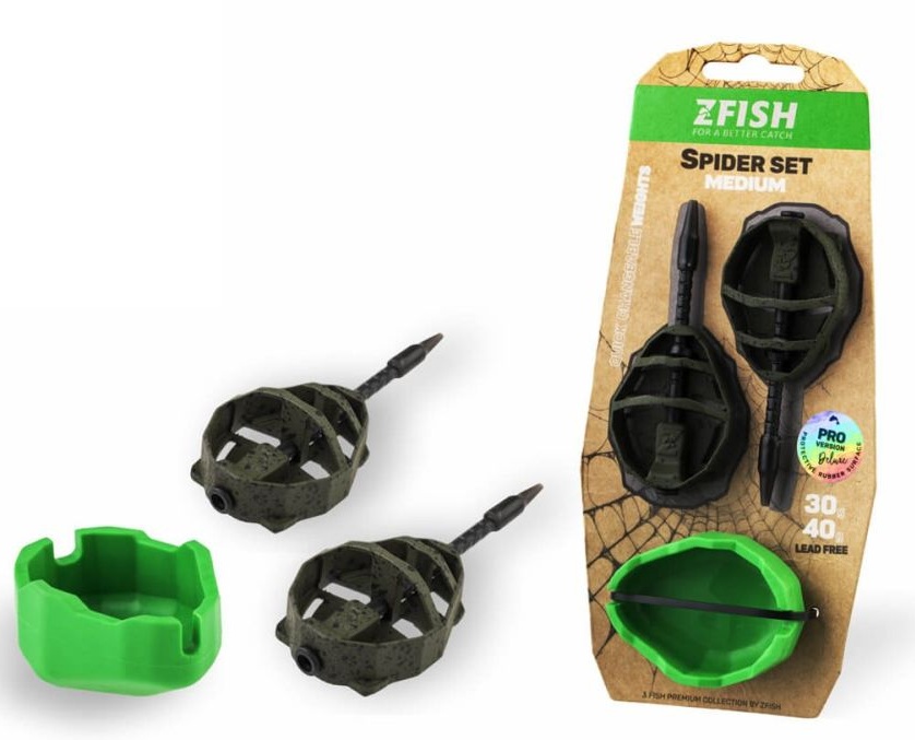E-shop Zfish sada method feeder spider medium set 40+50 g + formička