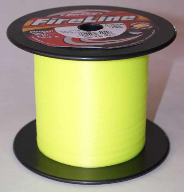 Berkley spletaná šnúra fireline green-priemer 0,39mm / nosnosť 27,7kg / návin 1m