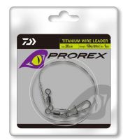 Daiwa Prorex Titánové Lanko S Karabinkou 20 cm (1)