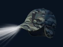 Delphin Zimná Šiltovka LED OutLine Camo (7)