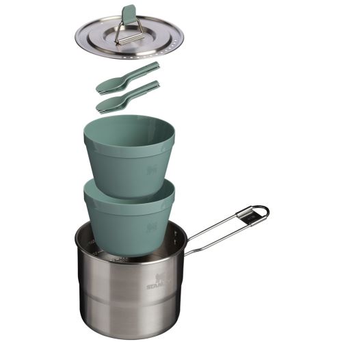 Stanley Kompaktný Set Na Varenie Pre Dva Adventure Series Nerezový 1 l 2.0 Stanley Kompaktný Set Na Varenie Pre Dva Adventure Series Nerezový 1 l 2.0