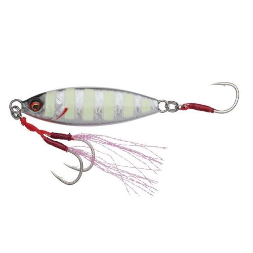 Savage Gear Pilkr Slow Seeker Zebra Glow