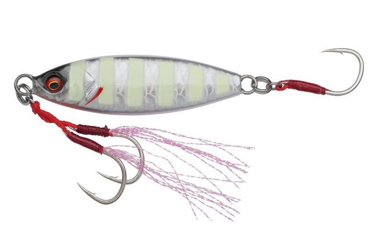 E-shop Savage gear pilkr slow seeker zebra glow - 5,4 cm 30 g