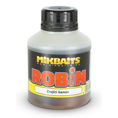 Mikbaits Booster Robin Fish Zrejúcí banán 250 ml