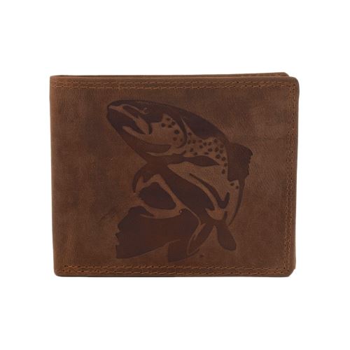 Mercucio Peňaženka Svetlohnedá Embos Pstruh