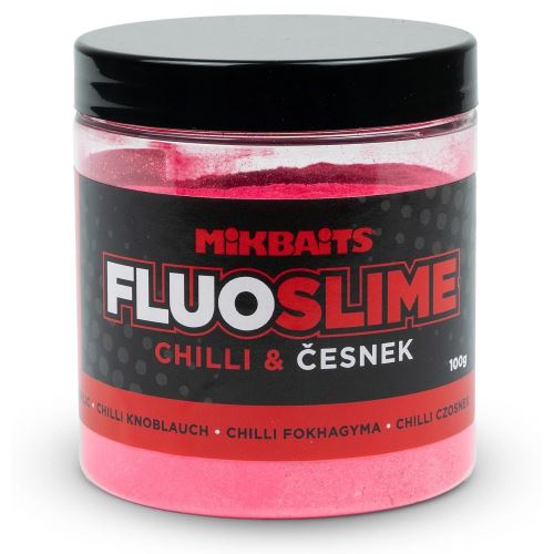 Mikbaits Obaľovací Dip Fluo Slime Chilli Cesnak 100 g