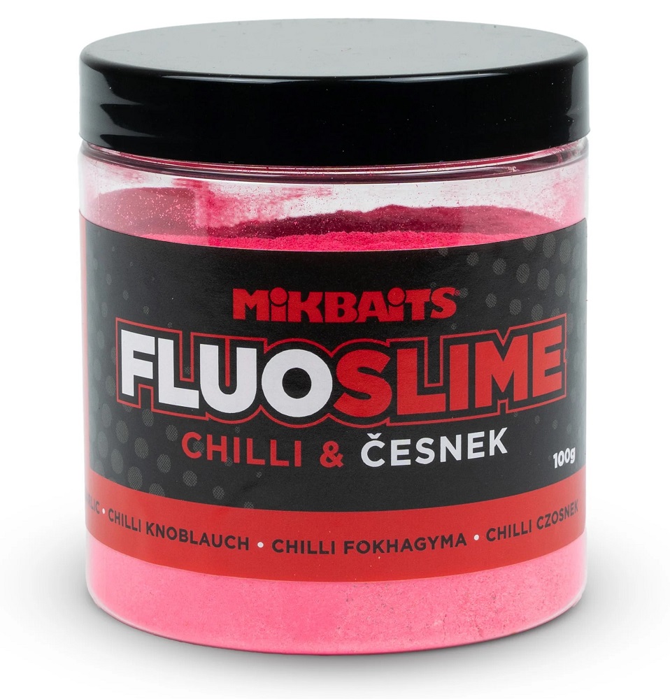 Mikbaits obaľovací dip fluo slime chilli cesnak 100 g