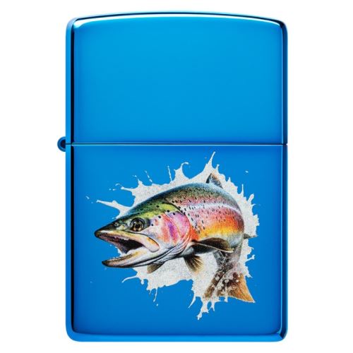 Zippo Benzínový Zapaľovač Jumping Trout