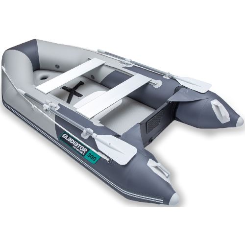 Gladiator Čln Nafukovací AK300 AD Sivý