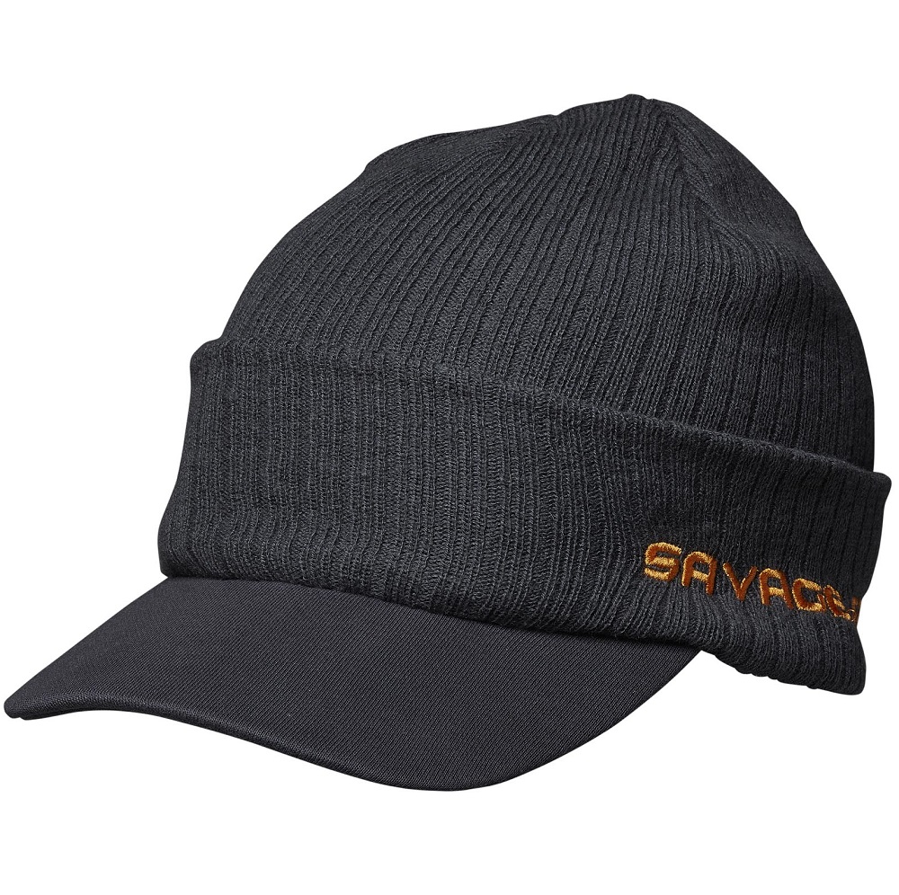 Savage gear čiapka peak beanie one size rock grey