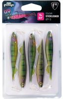 Fox Rage Gumová Nástraha Slick Shad Ultra UV Stickleback